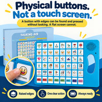 Raised physical button proof