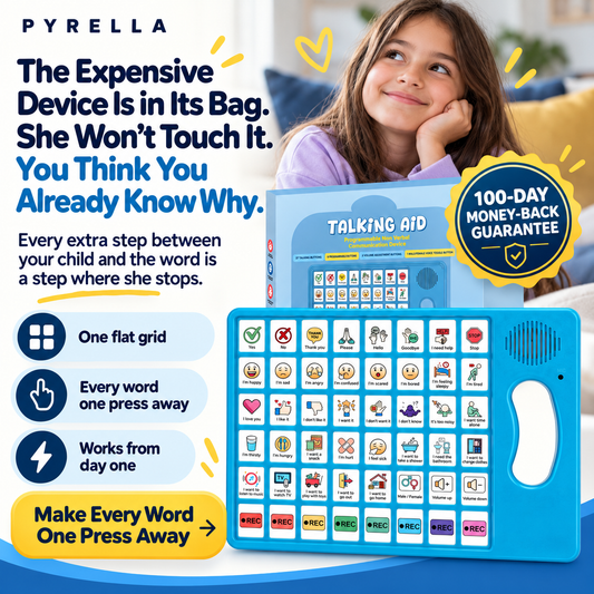 VoiceFirst AAC simple alternative to a rejected complex device